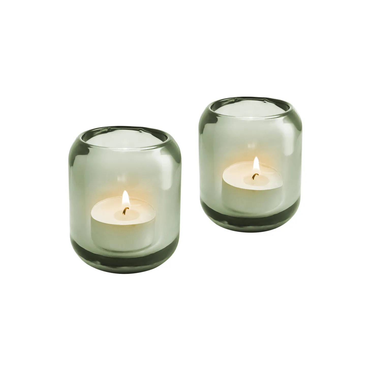 Acorn fyrfadsstager 2 stk., leaf green