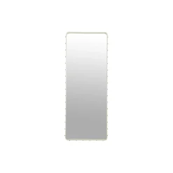 Adnet Rectangular Wall Mirror, cream