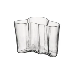 Alvar Aalto vase 14 cm, klar