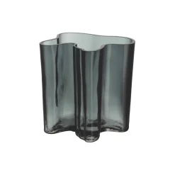 Alvar Aalto vase 20 cm, mørk grå