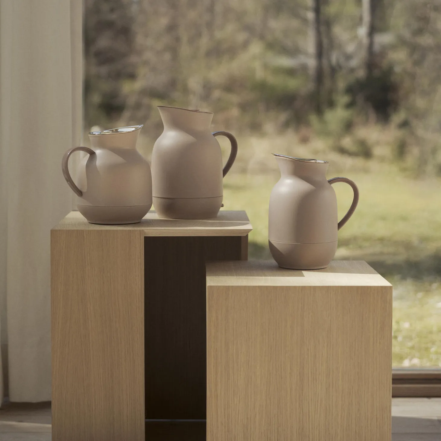 Amphora elkedel, soft peach