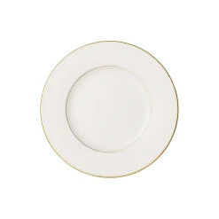Anmut Gold Frokosttallerken Ø 22 cm, hvid/guld