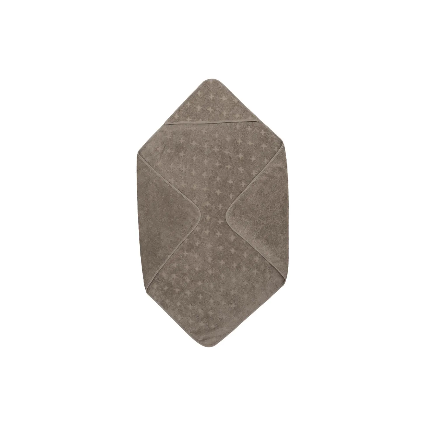 Badeslag med hætte, cashew