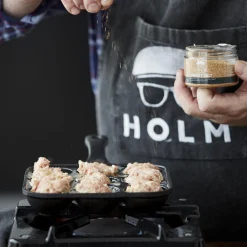 Æbleskivepande med 9 huller