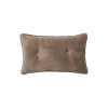 Buttoned Pillow, stone