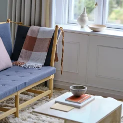 Caracas plaid, 03109 rosewood