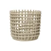Ceramic Basket Large, cashmere