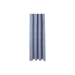 Chambray Shower Curtain, blue