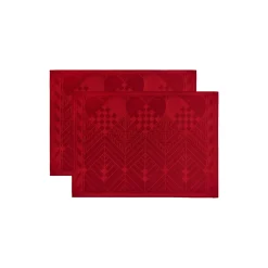 CHRISTMAS dækkeserviet, deep red