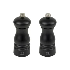 Clermont salt- og peberkværnsæt 13 cm, mat sort