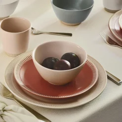 Colorit frokosttallerken Ø 22 cm, coral