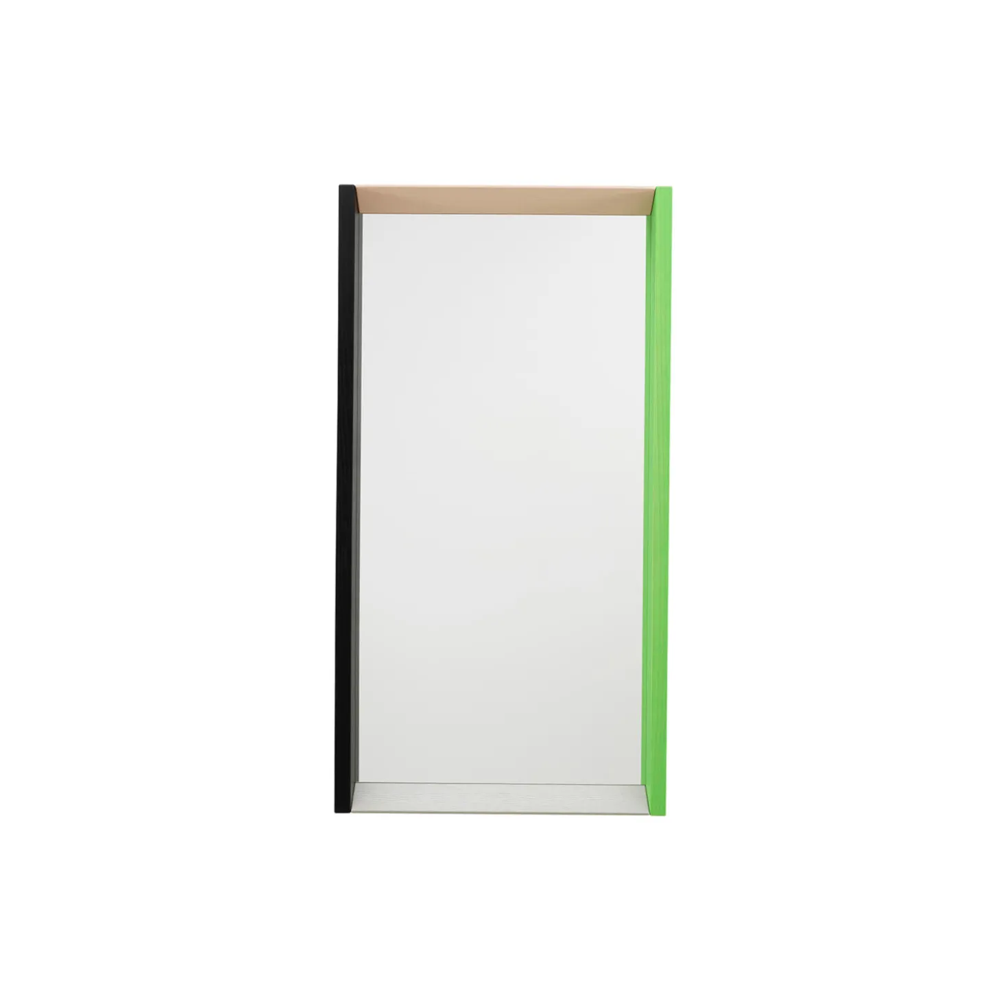 Colour Frame Mirror Medium, green/pink