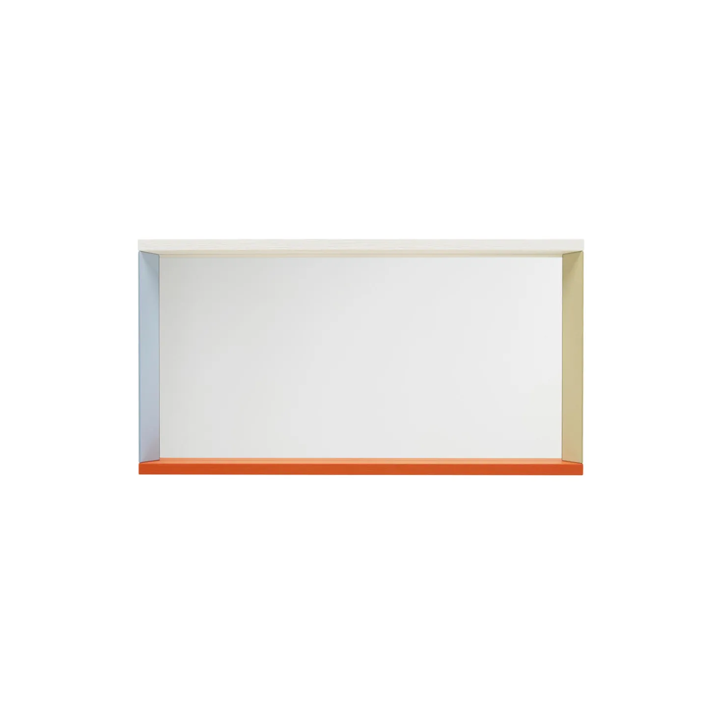 Colour Frame Mirror Medium, blue/orange