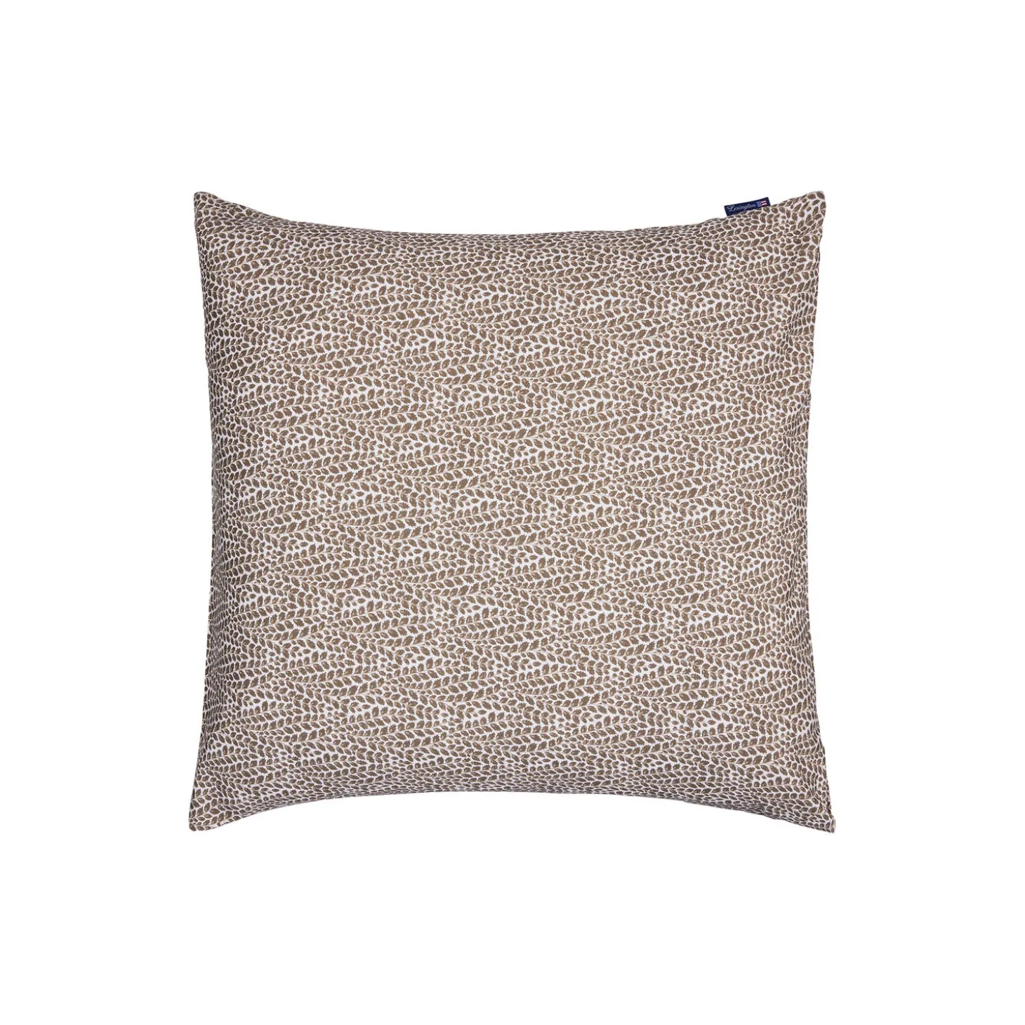 Cotton Sateen Pillowcase, stone/white/beige