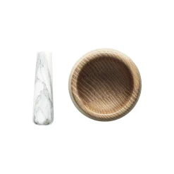 Craft morter & støder, white