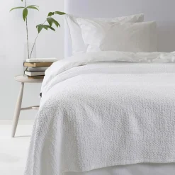 Dani sengetæppe, white