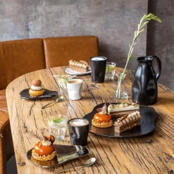 Dented kop, mat sort