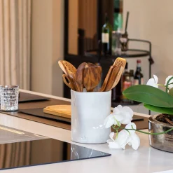 Dented redskabskrukke, hvid