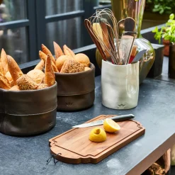 Dented redskabskrukke, hvid