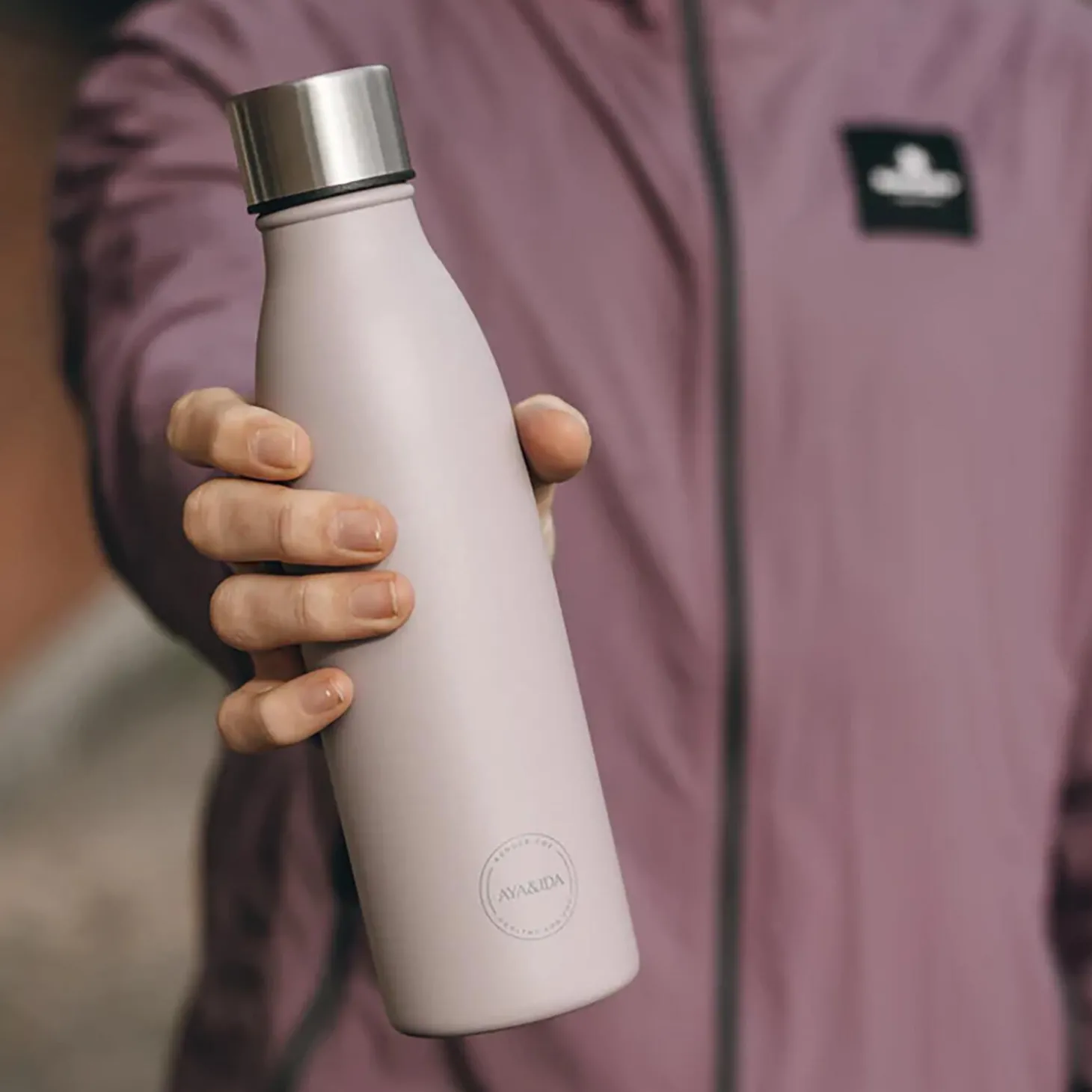 Drikkeflaske, lavender