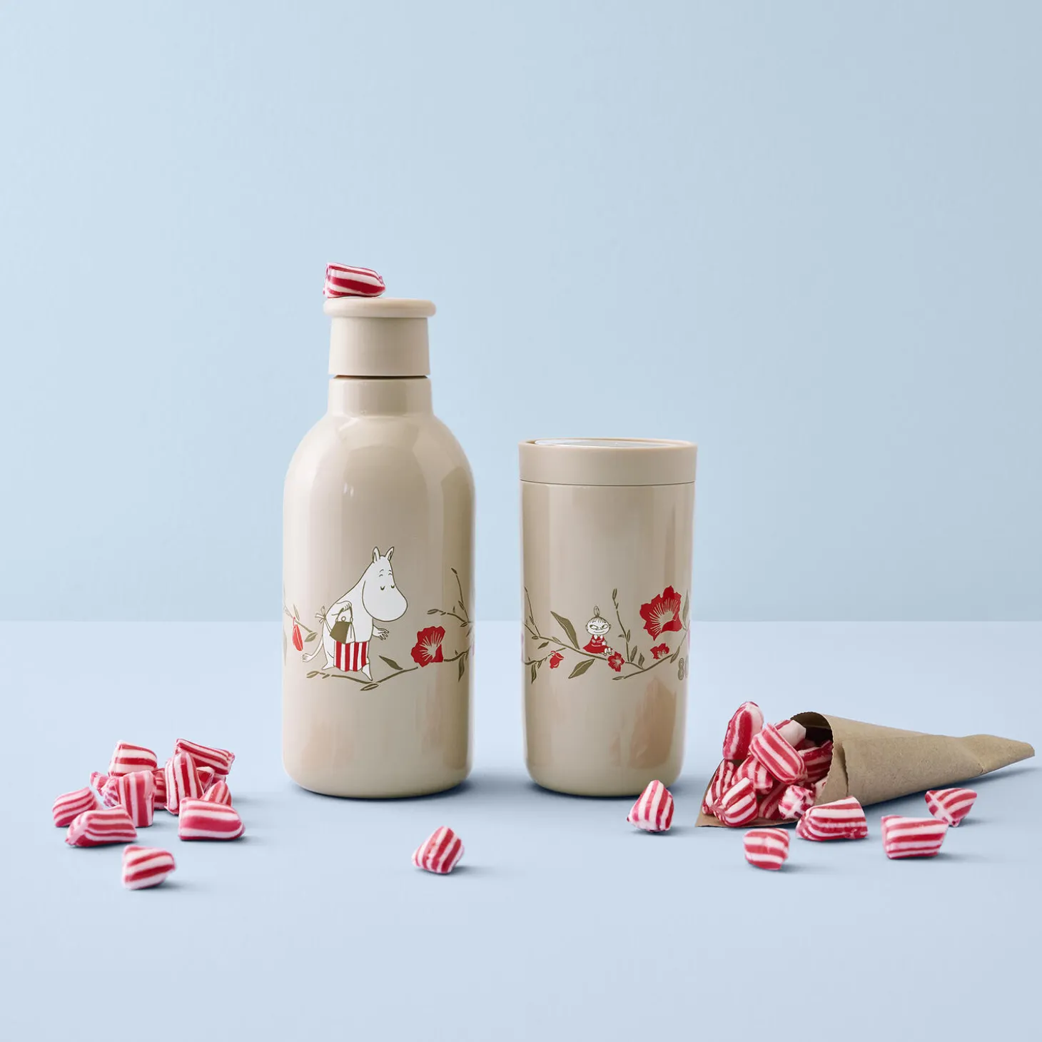 DRINK-IT Moomin termoflaske 0,5 L, moominmamma’s tea party