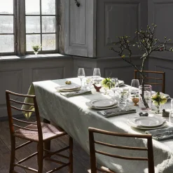 EASTER damaskdug, light green