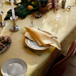 EASTER damaskdug, yellow