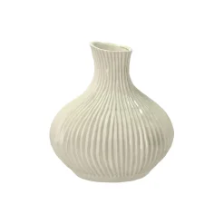 Eik vase L, creme