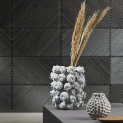 Elha vase/skjuler, ballad blue