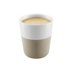 Espresso-krus 2 stk., pearl beige