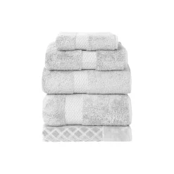 Etoile håndklæde, silver