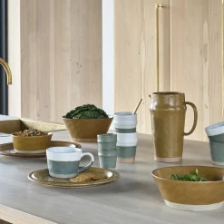 Evig serveringsskål, brun