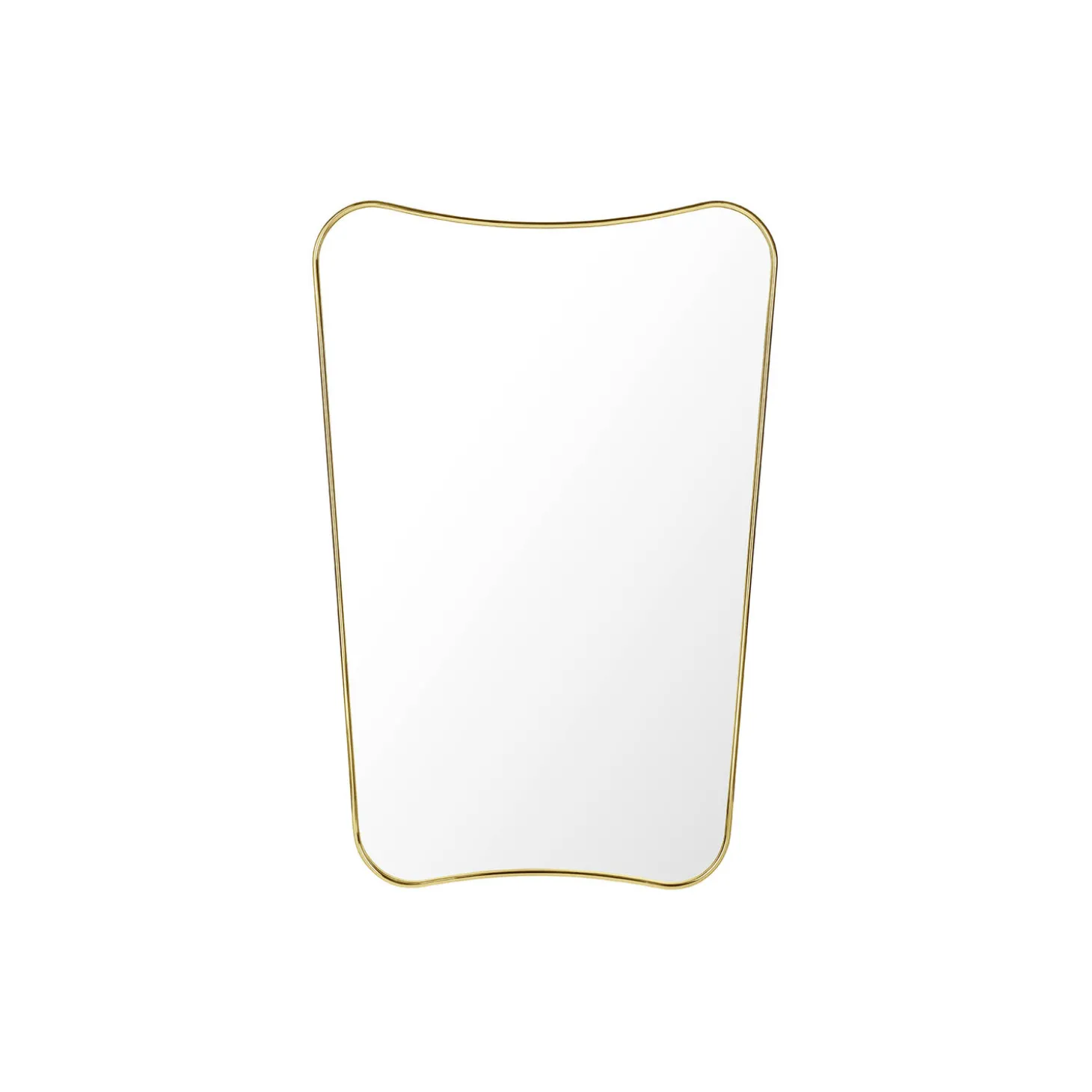 F.A. 33 Wall Mirror, polished brass