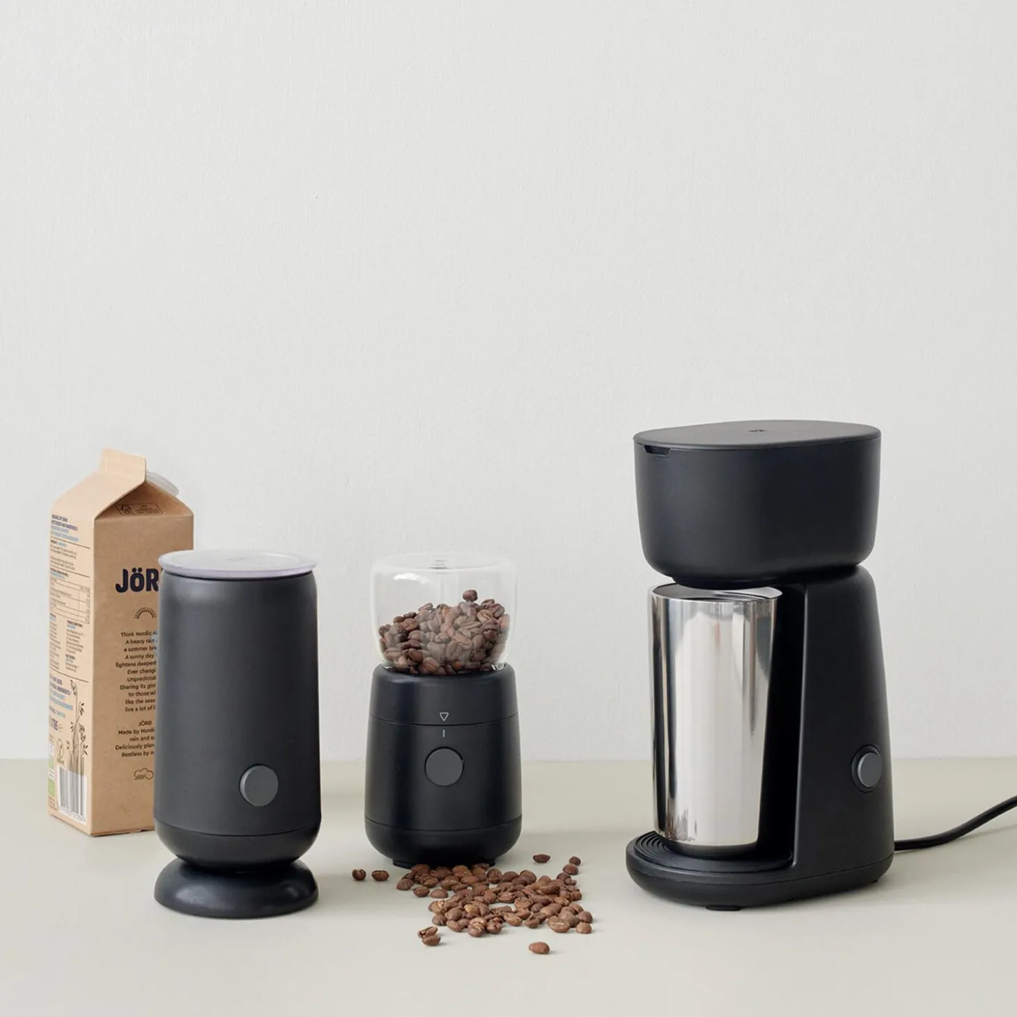 FOODIE single cup kaffemaskine, black