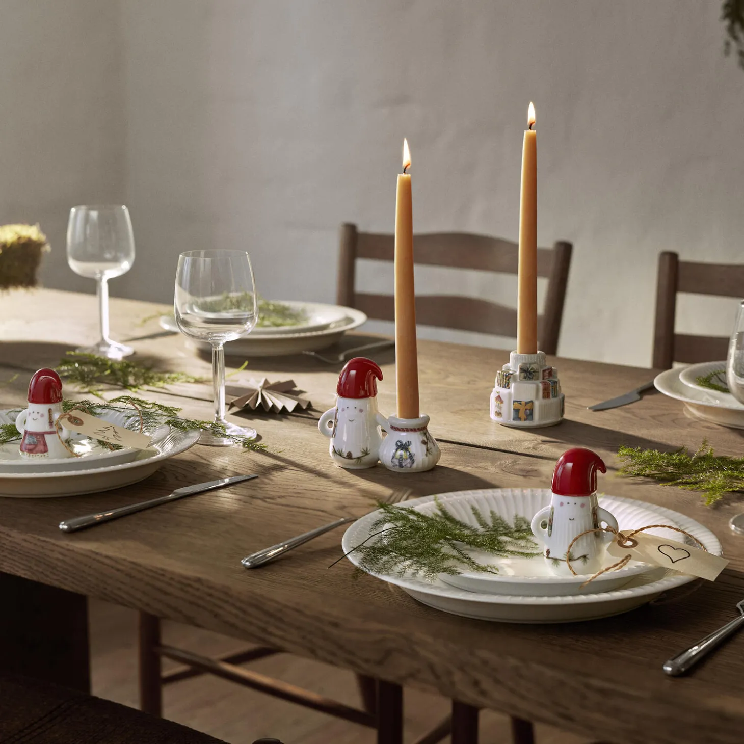 Hammershøi Christmas lysestage Nissefar