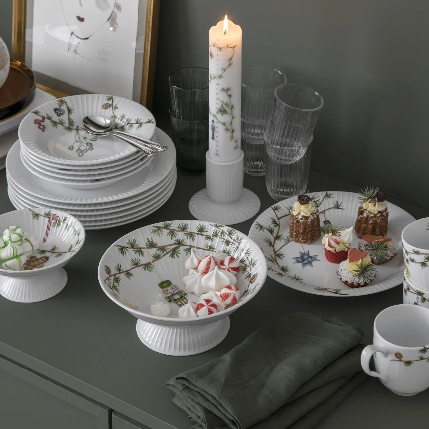 Hammershøi Christmas opsats