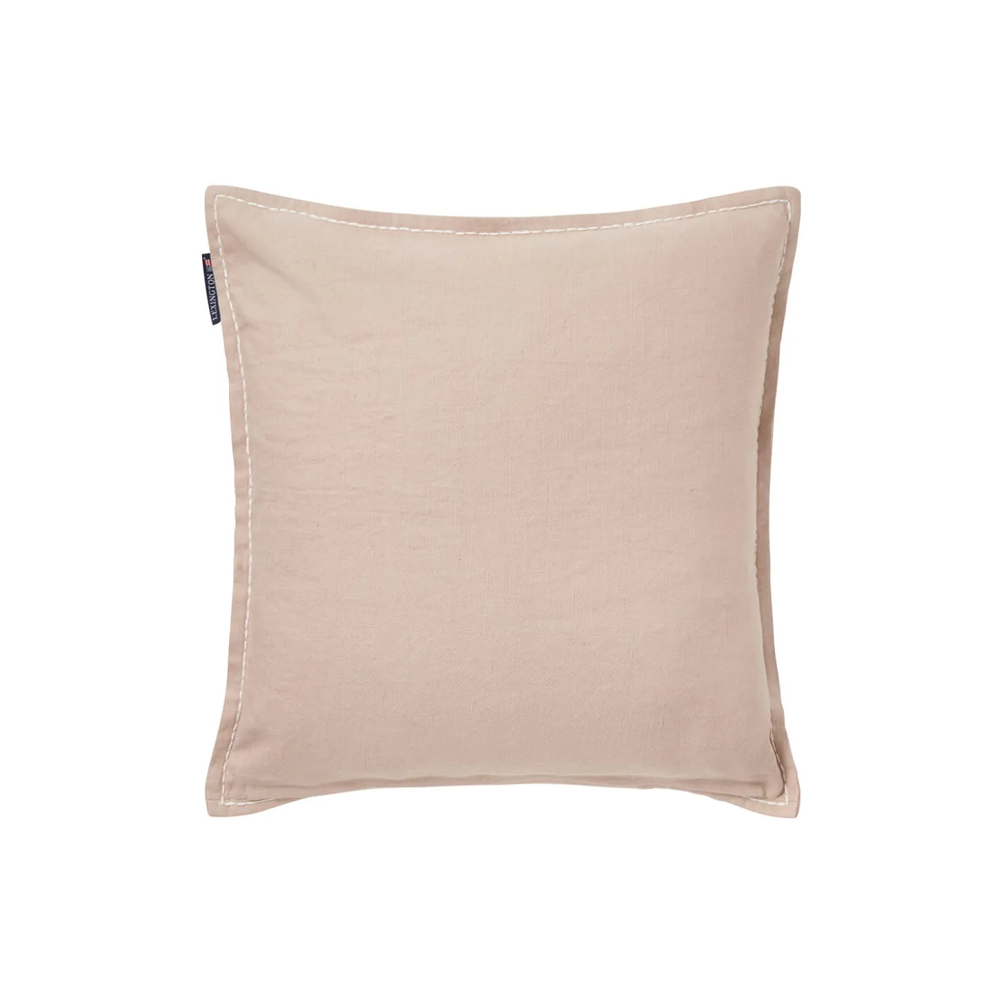 Herbarium Linen/Cotton Cushion Cover, beige/white