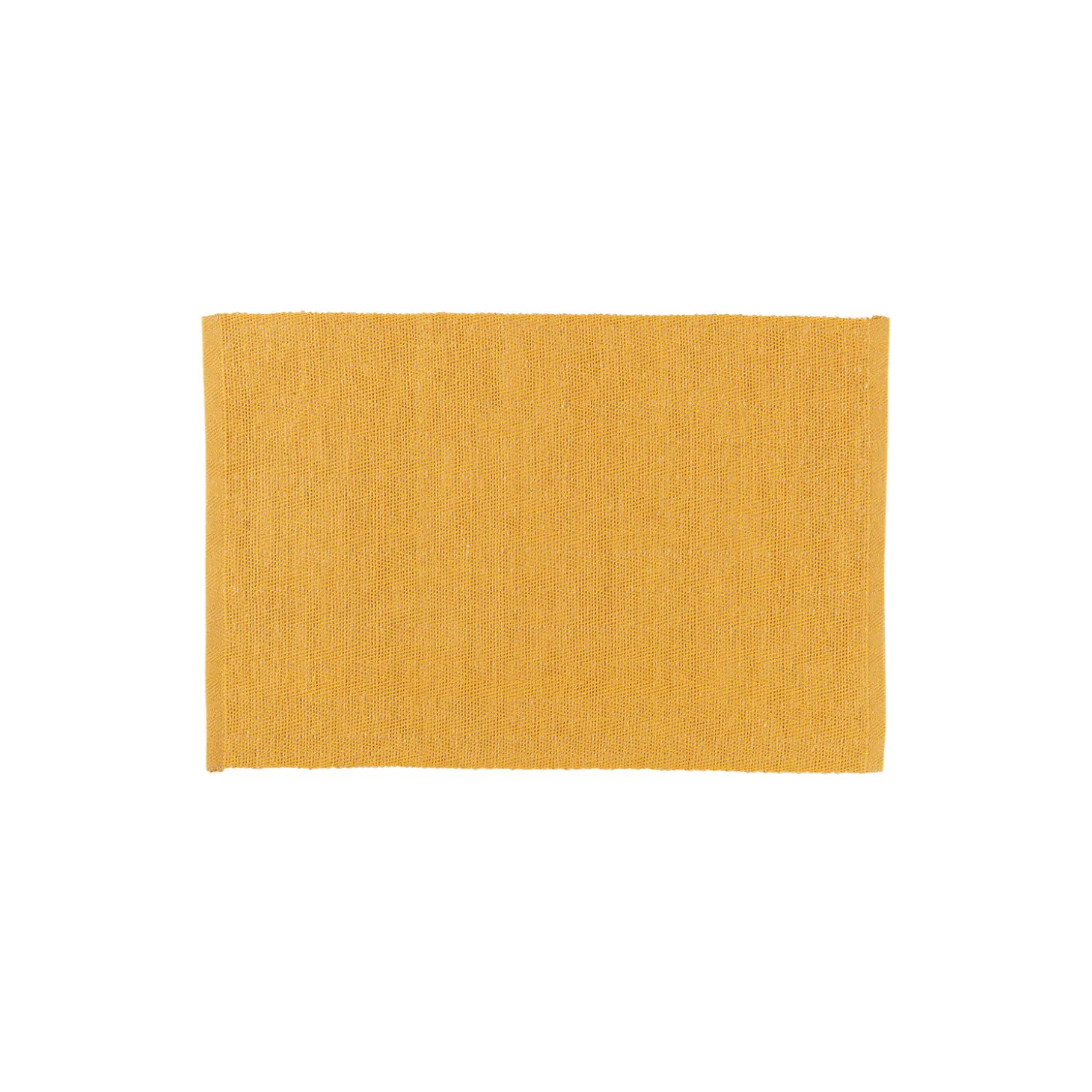 Herringbone dækkeserviet, gul