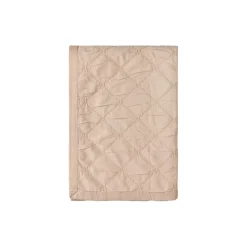 Icons Singature Star Organic Cotton Quilted Bedspread, beige