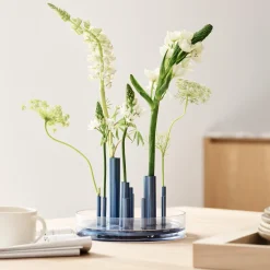 Ikeru™ vase, dusk blue