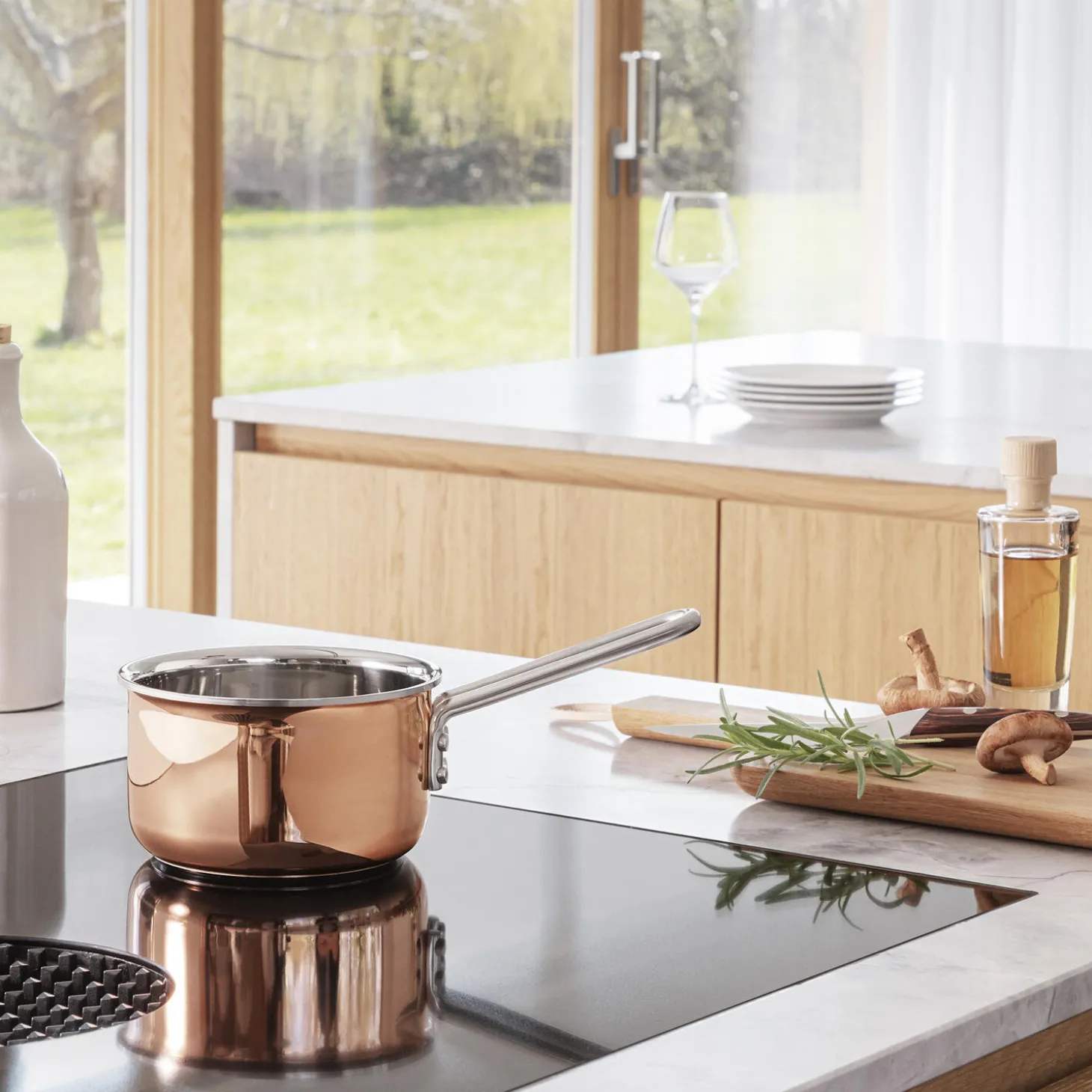 Kasserolle 1 L, copper