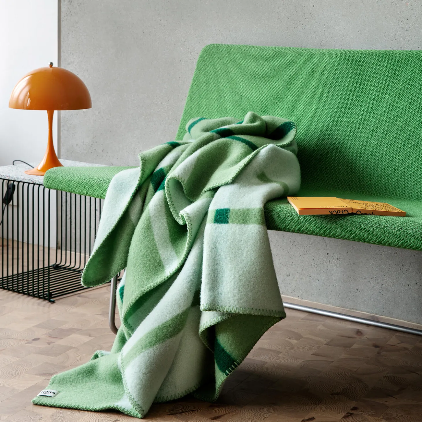 KNUT Throw, field green