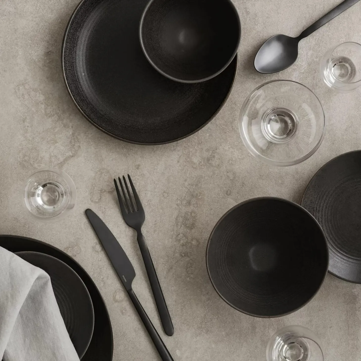 KUMI Dessert Plate Ø 21 cm, espresso