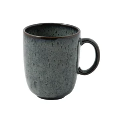 Lave Gris krus med hank, grå