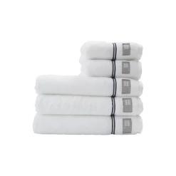 Lexington Hotel håndklæde, white/blue