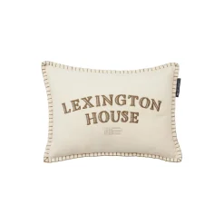 Lexington House Pillow, lt beige/olive