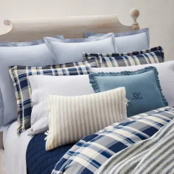 Linden Plaid dynebetræk, multi