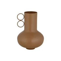 LOHA Vase Lille, amber brown