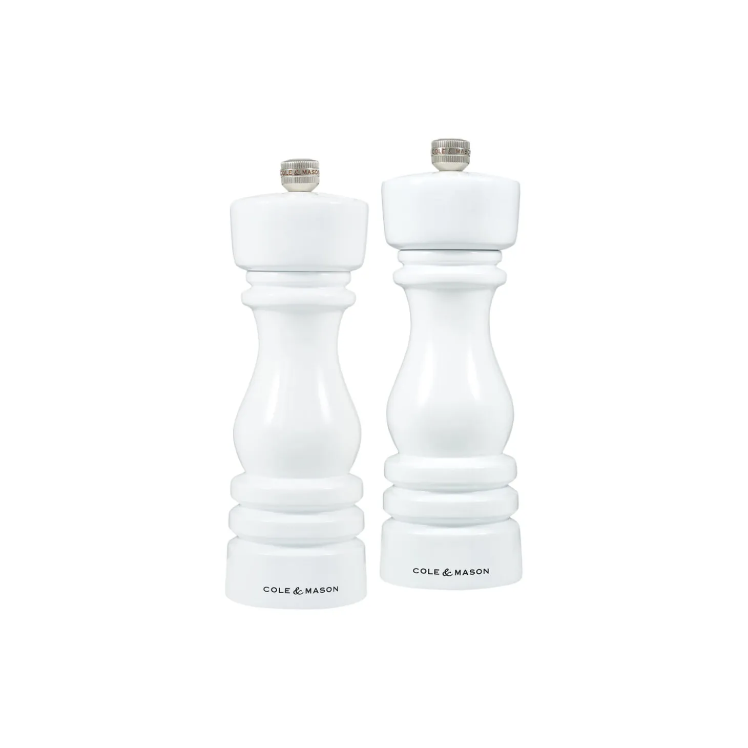 London Salt and pepper set, hvid