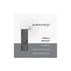 MAKALU fleece pantsuit, dark grey